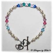 Designs by Debi Handmade Jewelry Personalized Keepsake Bracelet Family