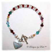 Designs by Debi Handmade Jewelry Personalized Keepsake Bracelet Generations