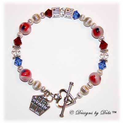 Designs by Debi Handmade Jewelry Remember 9/11 Memorial Bracelet™ Non-Personalized Style