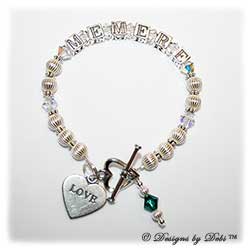 Designs by Debi Handmade Jewelry Personalized Keepsake Bracelet ali style